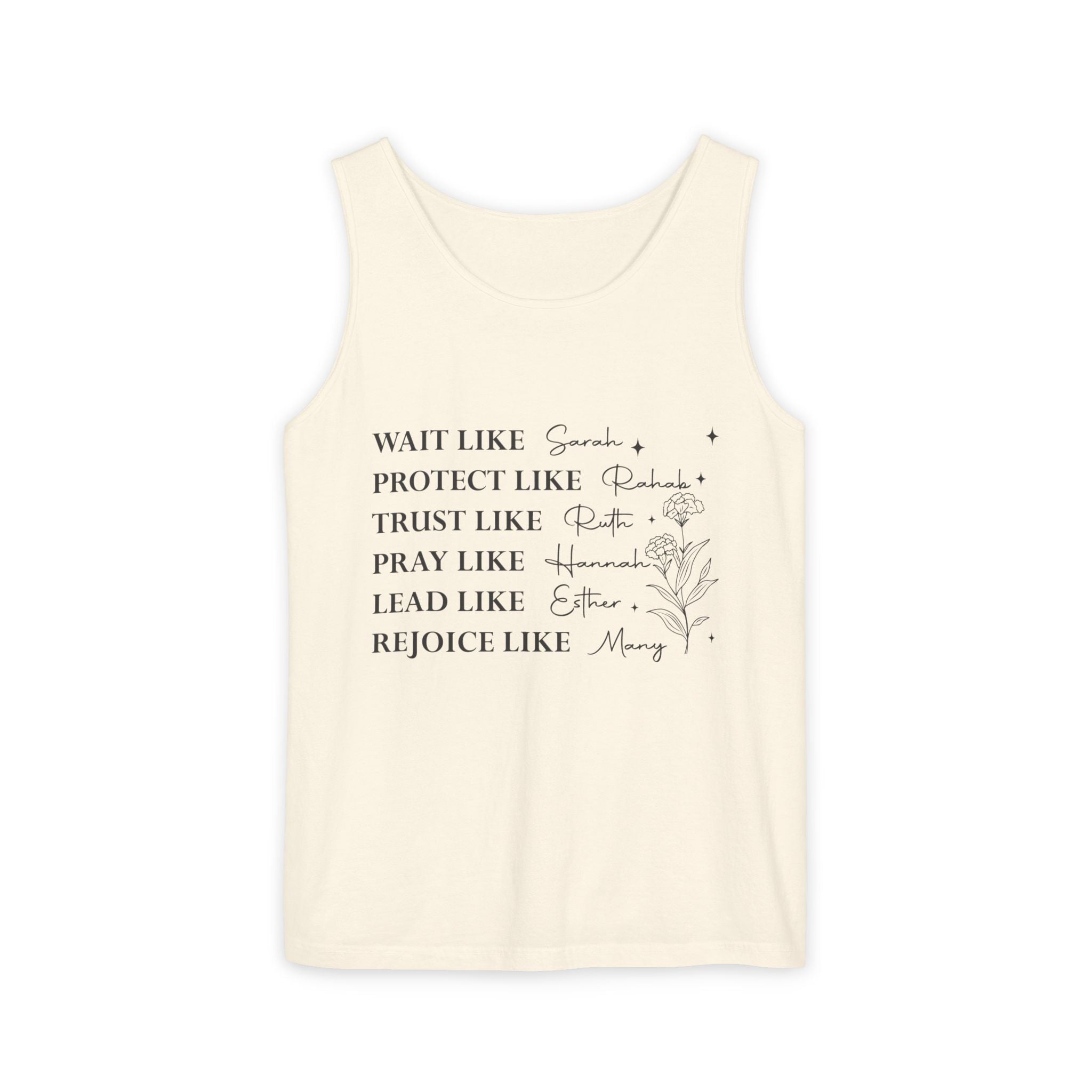 Faith Based Women's Tank Top - Women Of The Bible | Tank Top by atgodanddesigns
