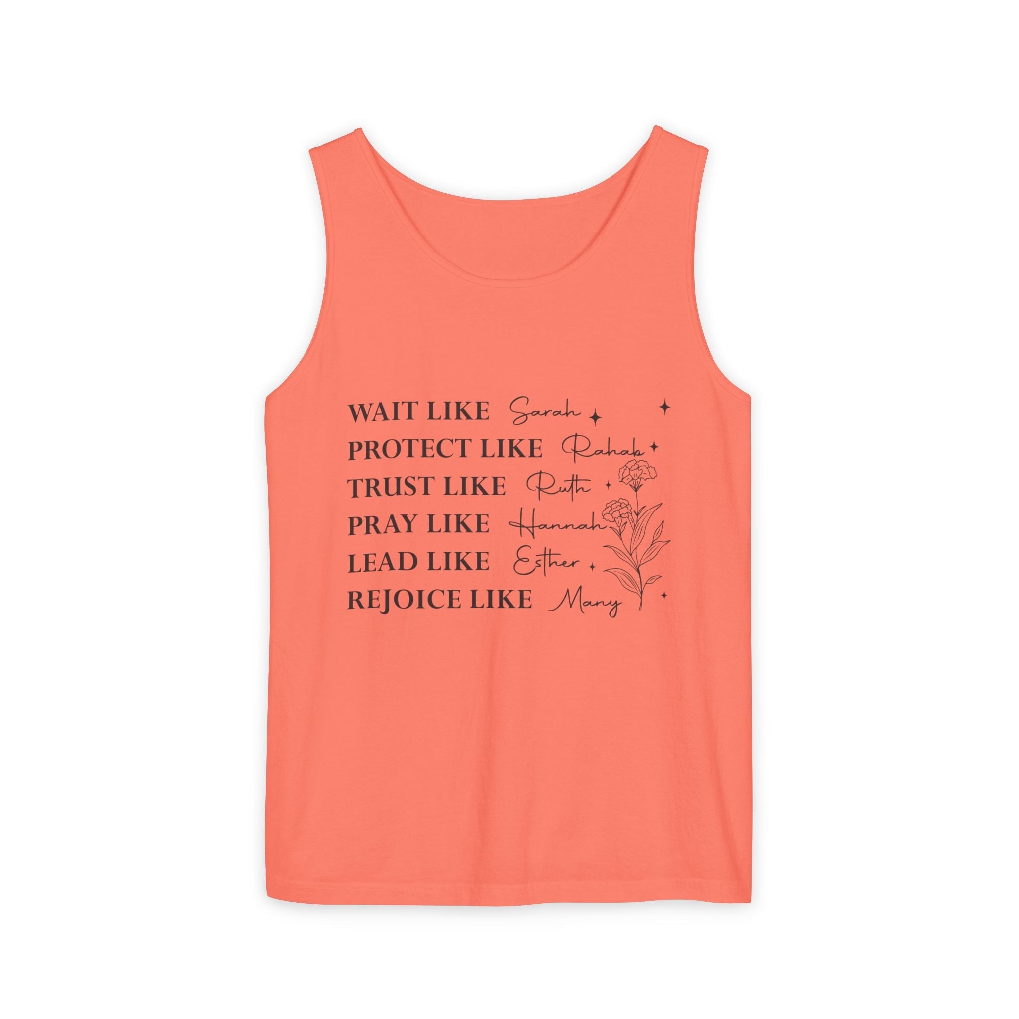 Faith Based Women's Tank Top - Women Of The Bible | Tank Top by atgodanddesigns