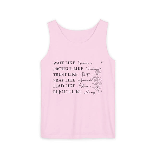 Faith Based Women's Tank Top - Women Of The Bible | Tank Top by atgodanddesigns