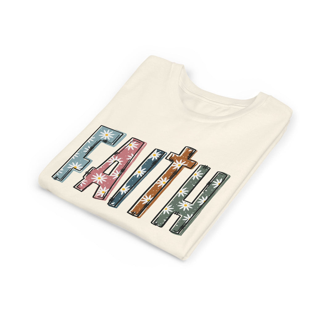 Faith Based Youth Bella+Canvas T-Shirt - Faith | Kids clothes by atgodanddesigns