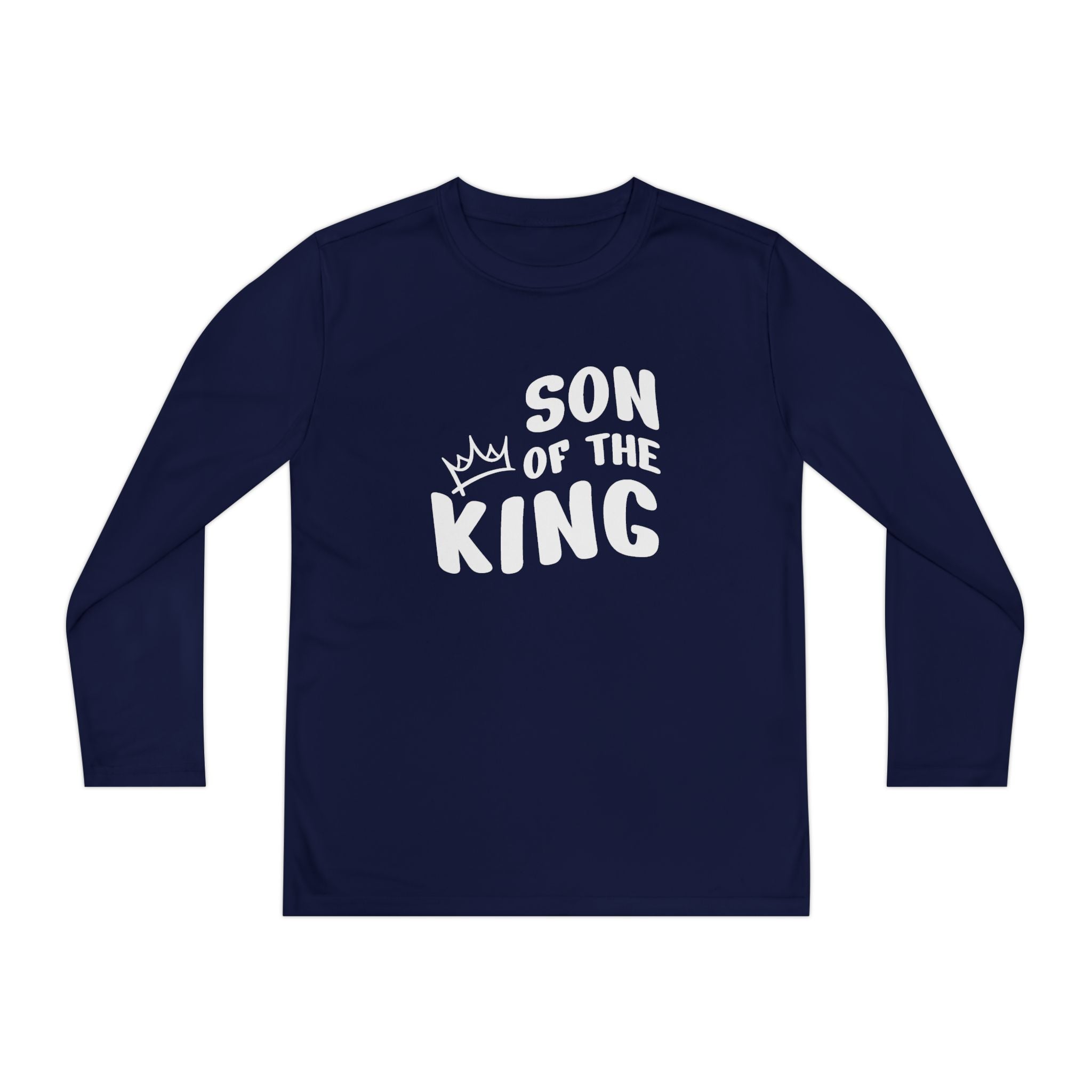 Faith Based Youth Boys Long Sleeve T-Shirt - Son Of The King | Kids clothes by atgodanddesigns