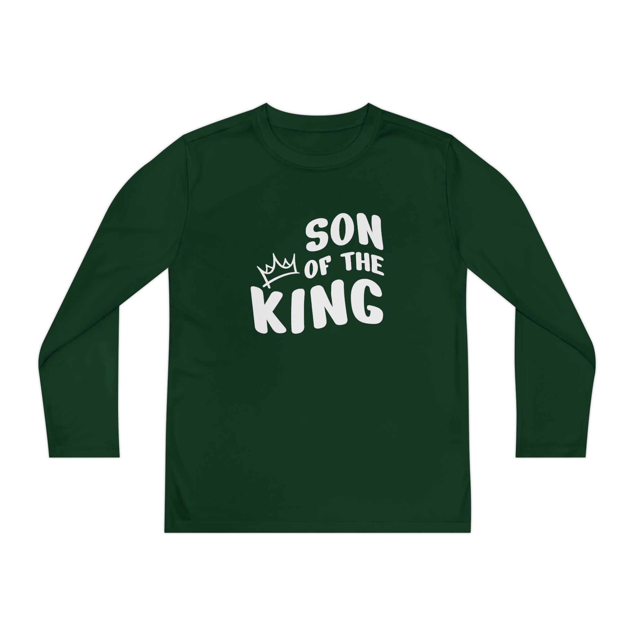 Faith Based Youth Boys Long Sleeve T-Shirt - Son Of The King | Kids clothes by atgodanddesigns