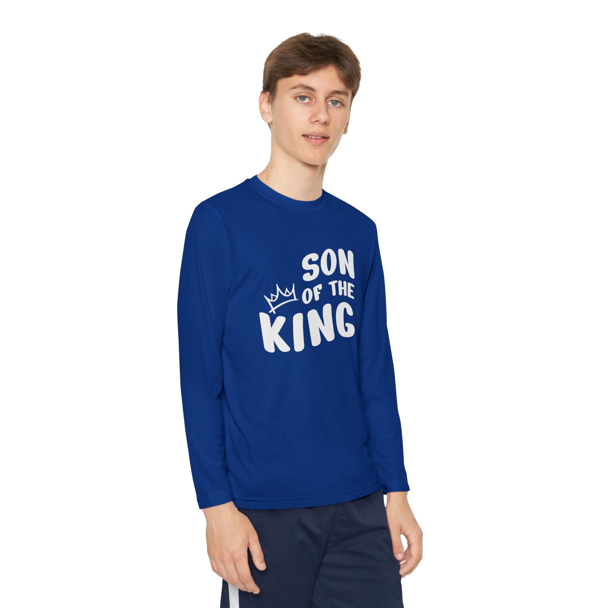 Faith Based Youth Boys Long Sleeve T-Shirt - Son Of The King | Kids clothes by atgodanddesigns