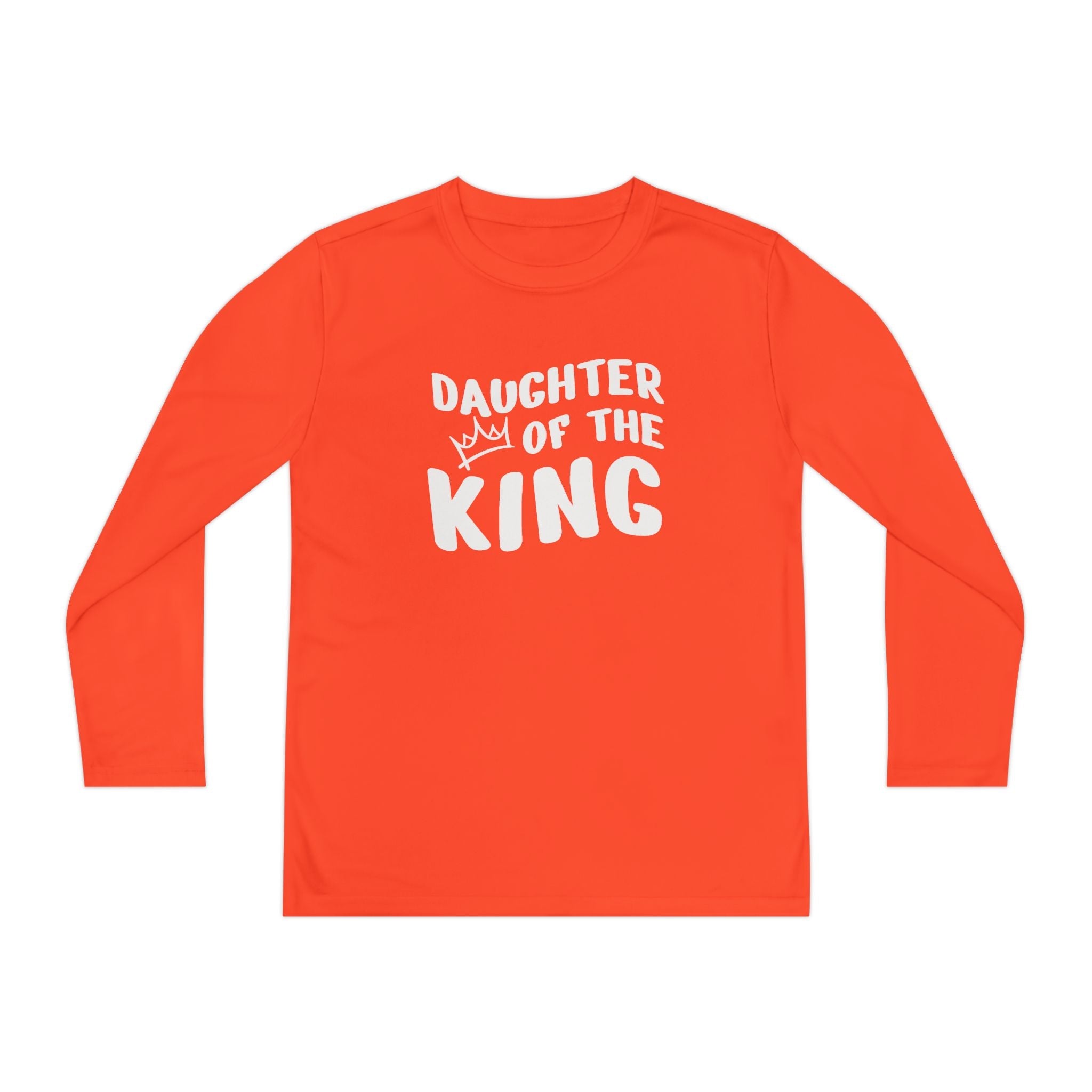 Faith Based Youth Girls Long Sleeve T-Shirt - Daughter Of The King | Kids clothes by atgodanddesigns