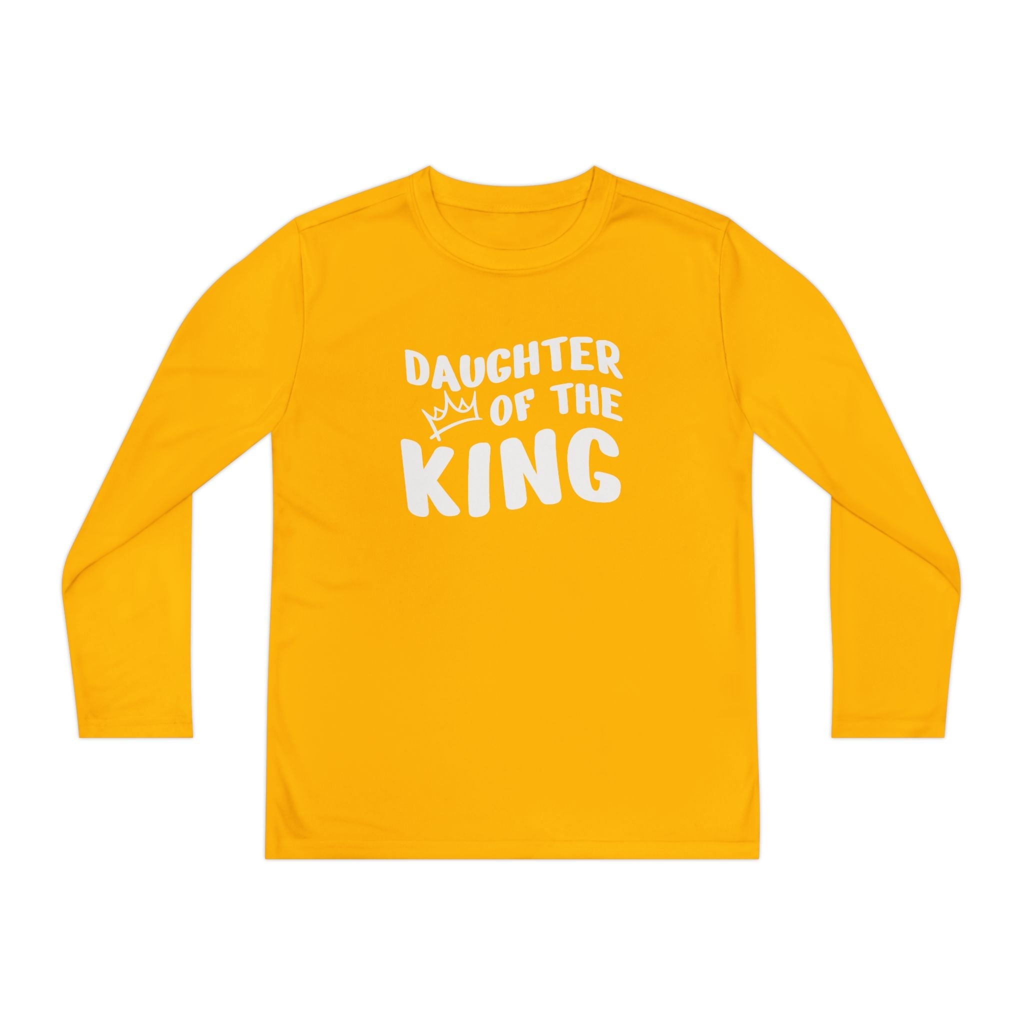 Faith Based Youth Girls Long Sleeve T-Shirt - Daughter Of The King | Kids clothes by atgodanddesigns
