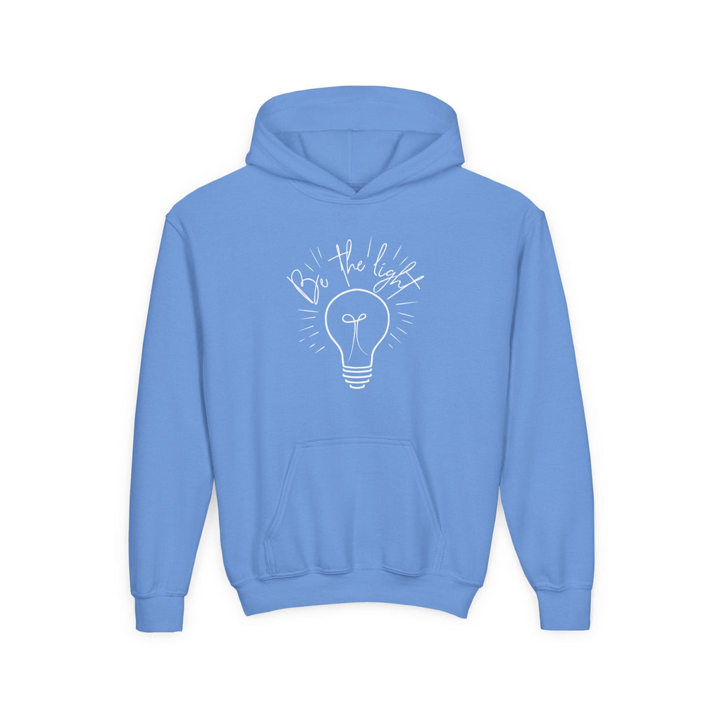 Faith Based Youth Hoodie - Be The Light | Kids clothes by atgodanddesigns