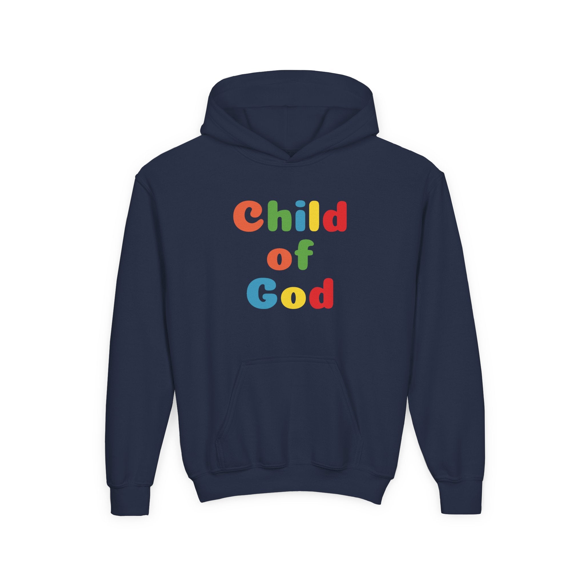Faith Based Youth Hoodie - Child Of God | Kids clothes by atgodanddesigns