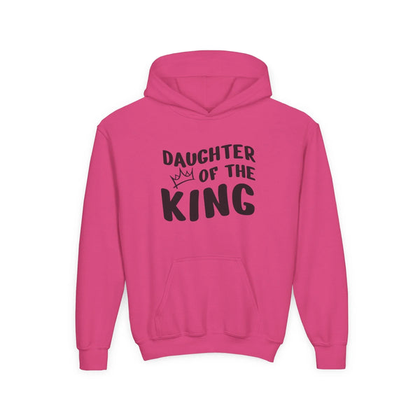 Faith Based Youth Hoodie - Daughter Of The King | Kids clothes by atgodanddesigns