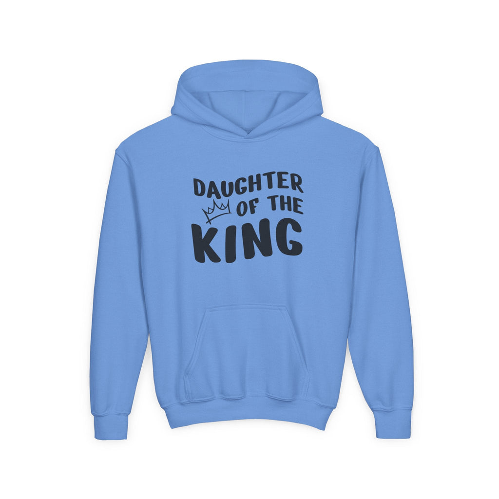 Faith Based Youth Hoodie - Daughter Of The King | Kids clothes by atgodanddesigns