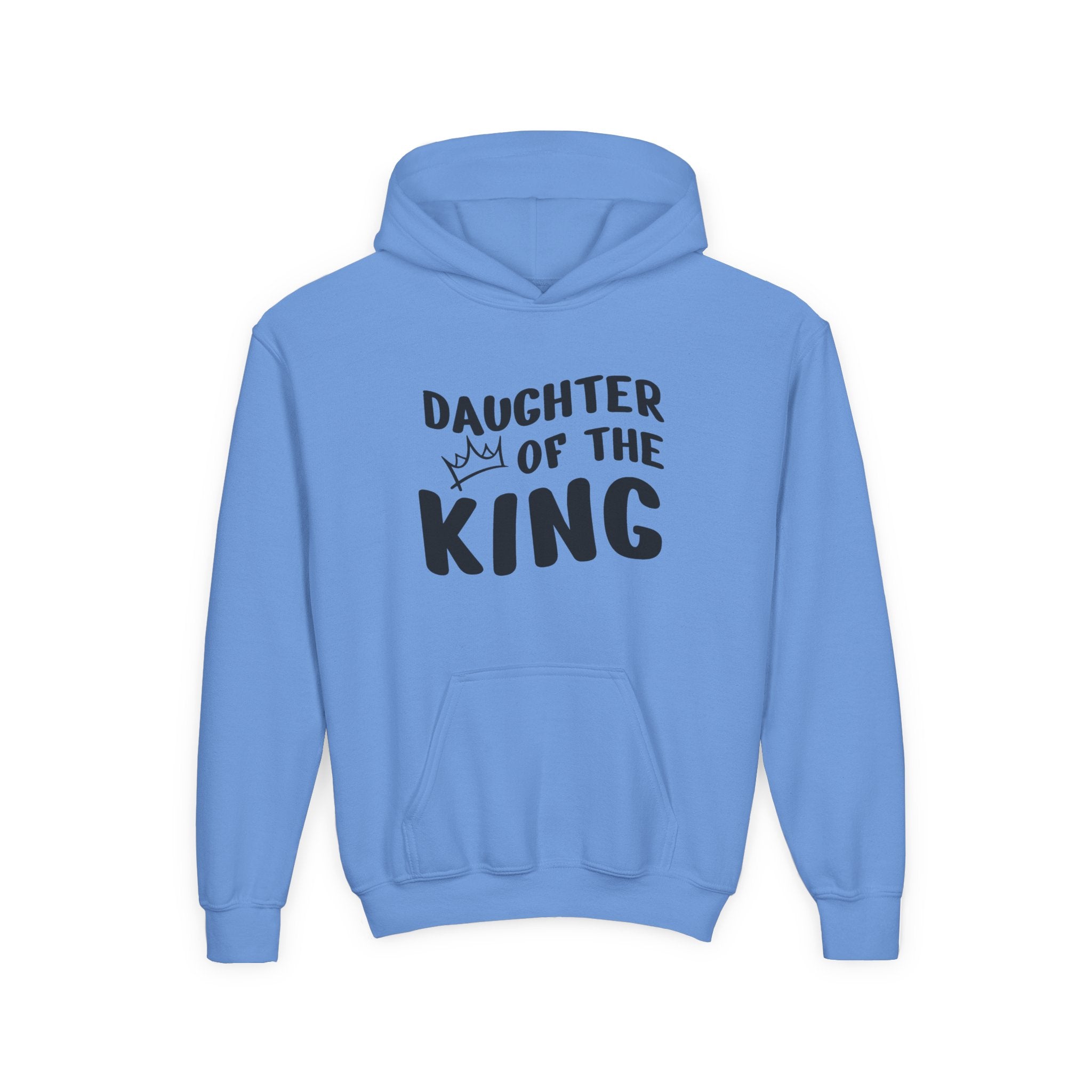 Faith Based Youth Hoodie - Daughter Of The King | Kids clothes by atgodanddesigns