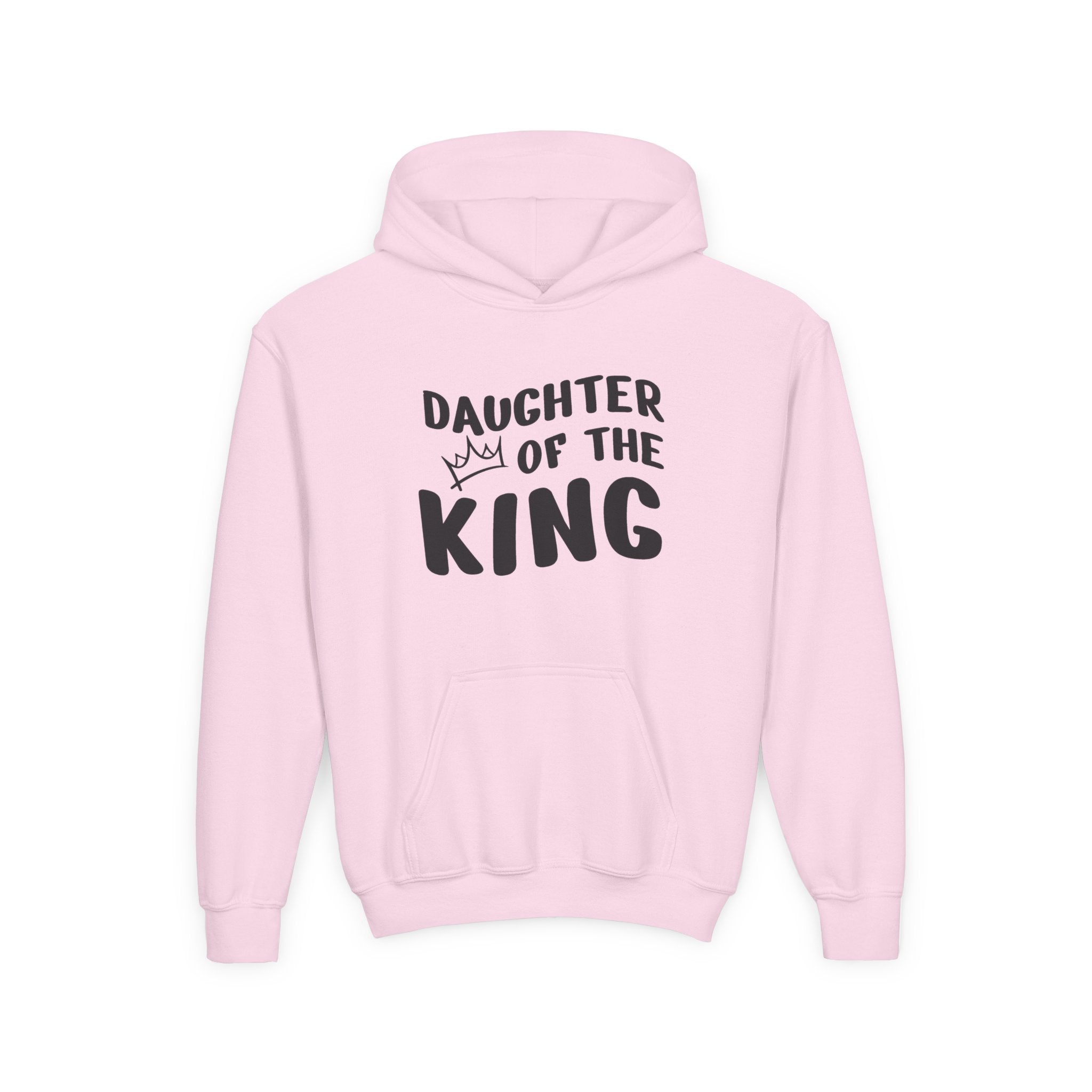 Faith Based Youth Hoodie - Daughter Of The King | Kids clothes by atgodanddesigns
