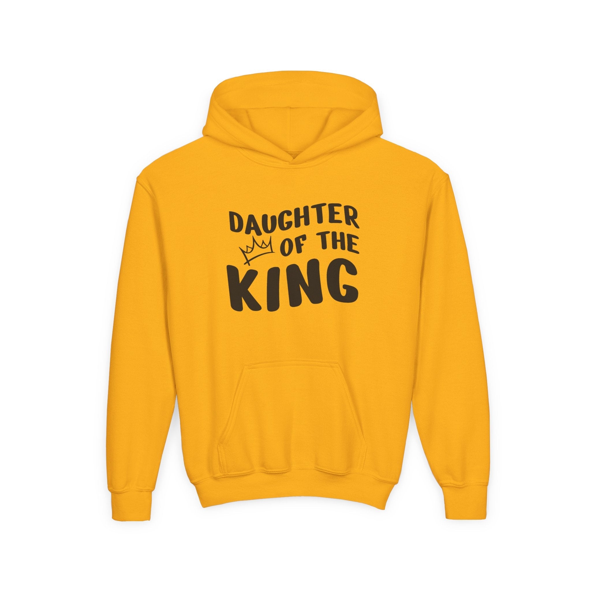 Faith Based Youth Hoodie - Daughter Of The King | Kids clothes by atgodanddesigns
