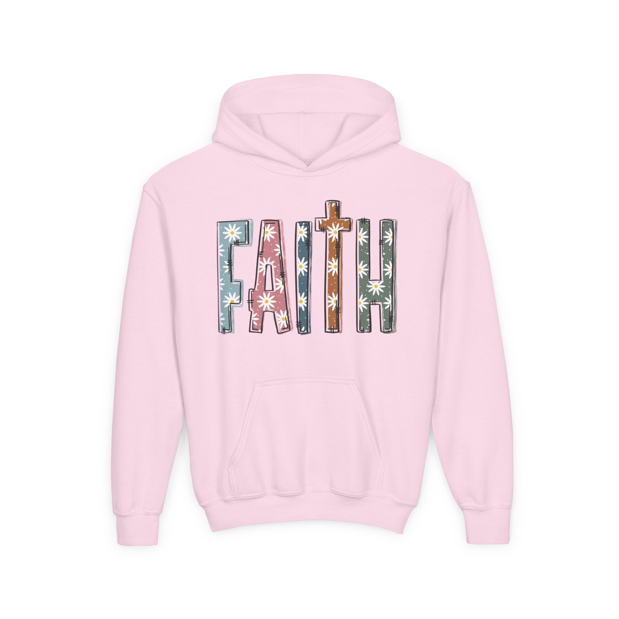 Faith Based Youth Hoodie - Faith | Kids clothes by atgodanddesigns