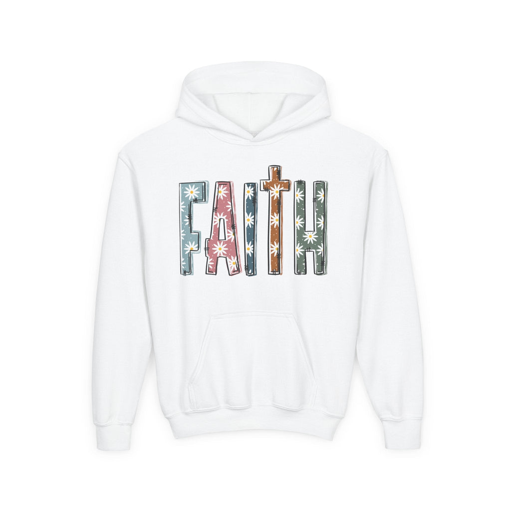 Faith Based Youth Hoodie - Faith | Kids clothes by atgodanddesigns