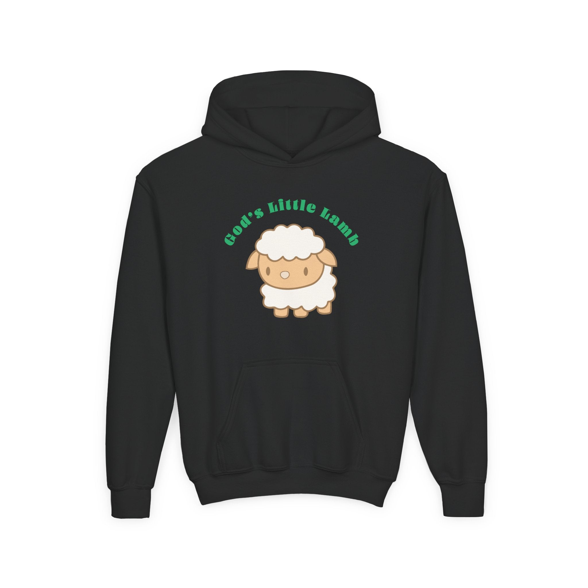 Faith Based Youth Hoodie - God's Little Lamb | Kids clothes by atgodanddesigns