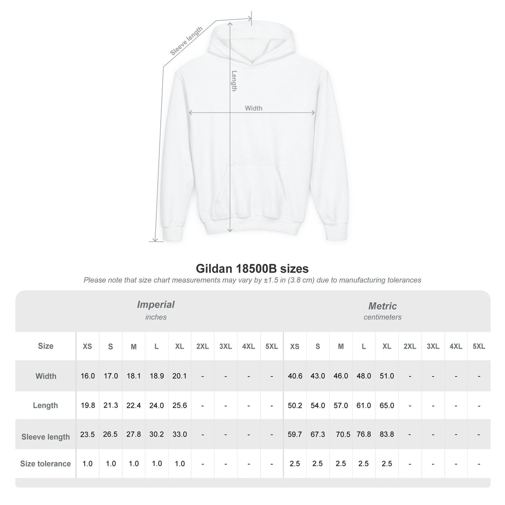 Faith Based Youth Hoodie - He Has Risen | Kids clothes by atgodanddesigns