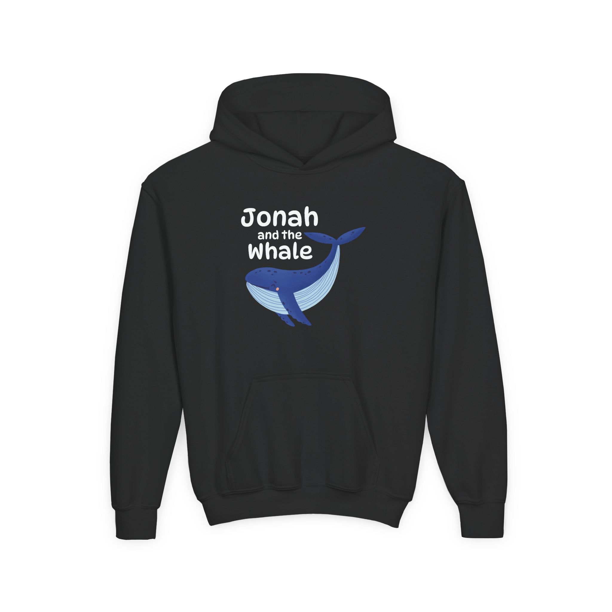 Faith Based Youth Hoodie - Jonah And The Whale | Kids clothes by atgodanddesigns