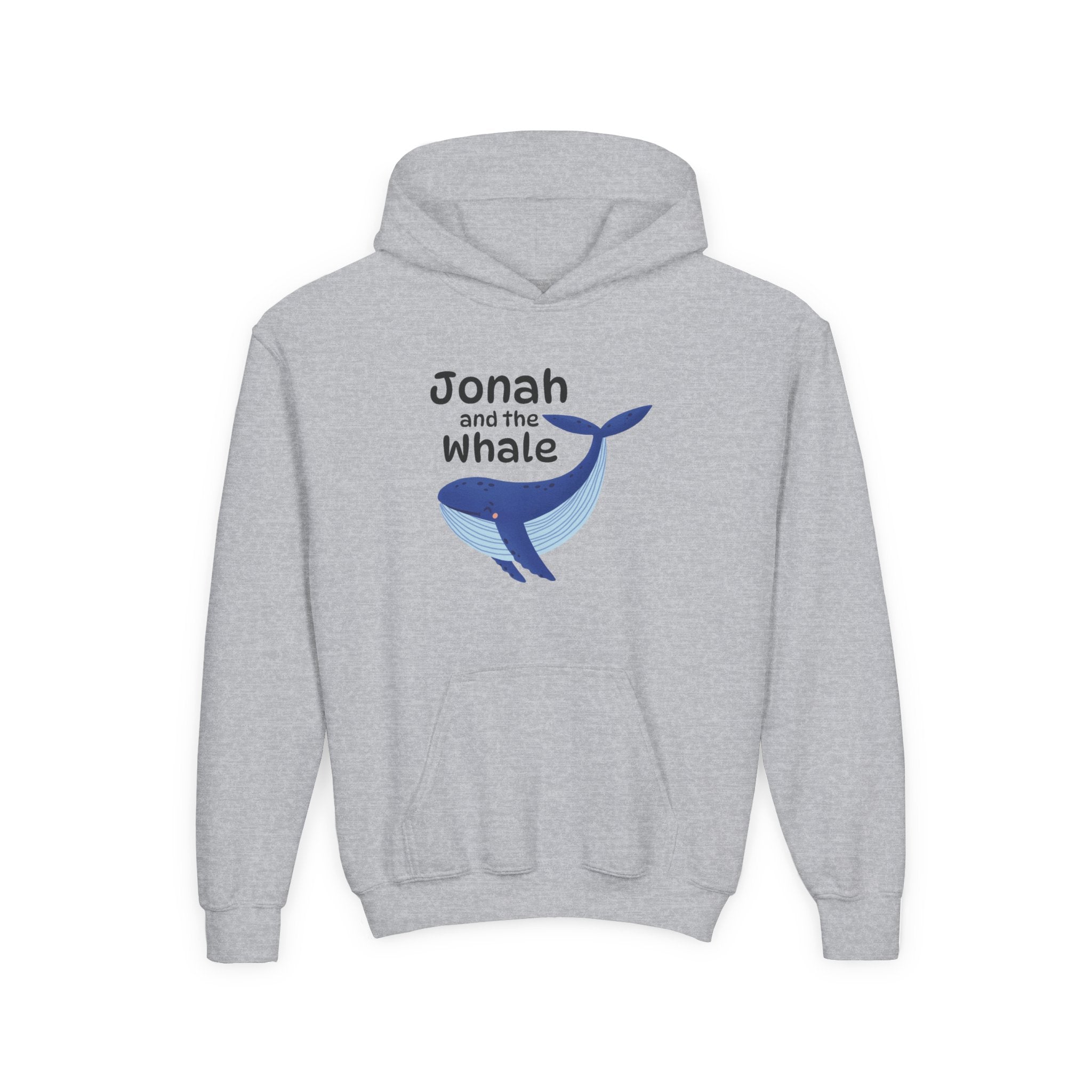Faith Based Youth Hoodie - Jonah And The Whale | Kids clothes by atgodanddesigns