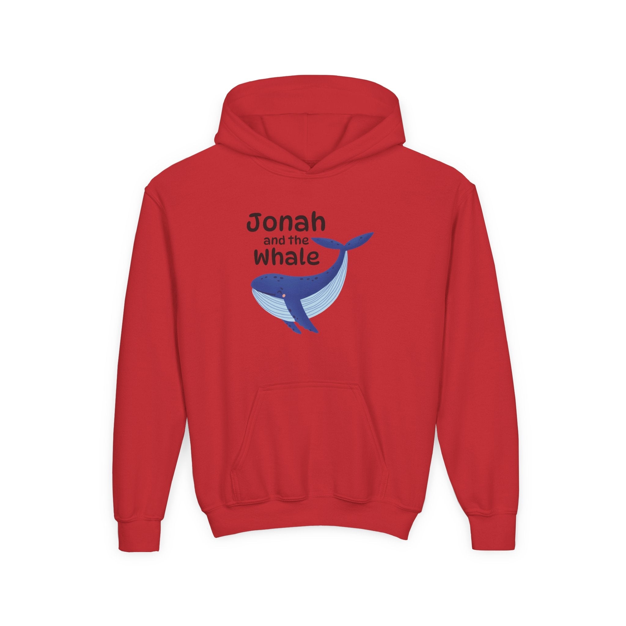 Faith Based Youth Hoodie - Jonah And The Whale | Kids clothes by atgodanddesigns