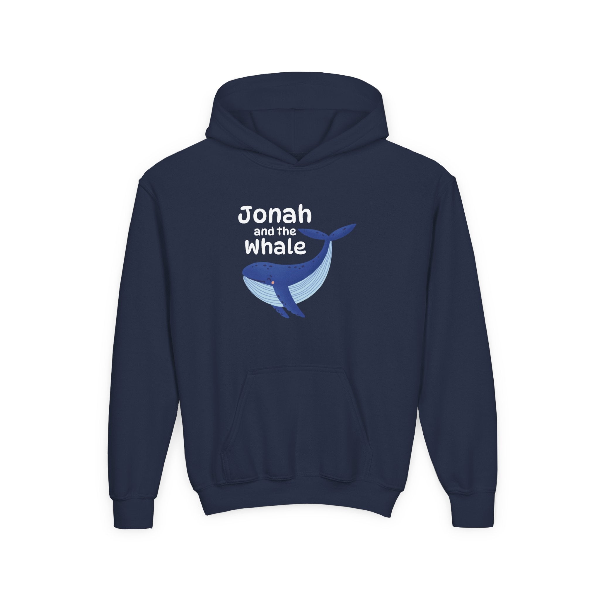 Faith Based Youth Hoodie - Jonah And The Whale | Kids clothes by atgodanddesigns