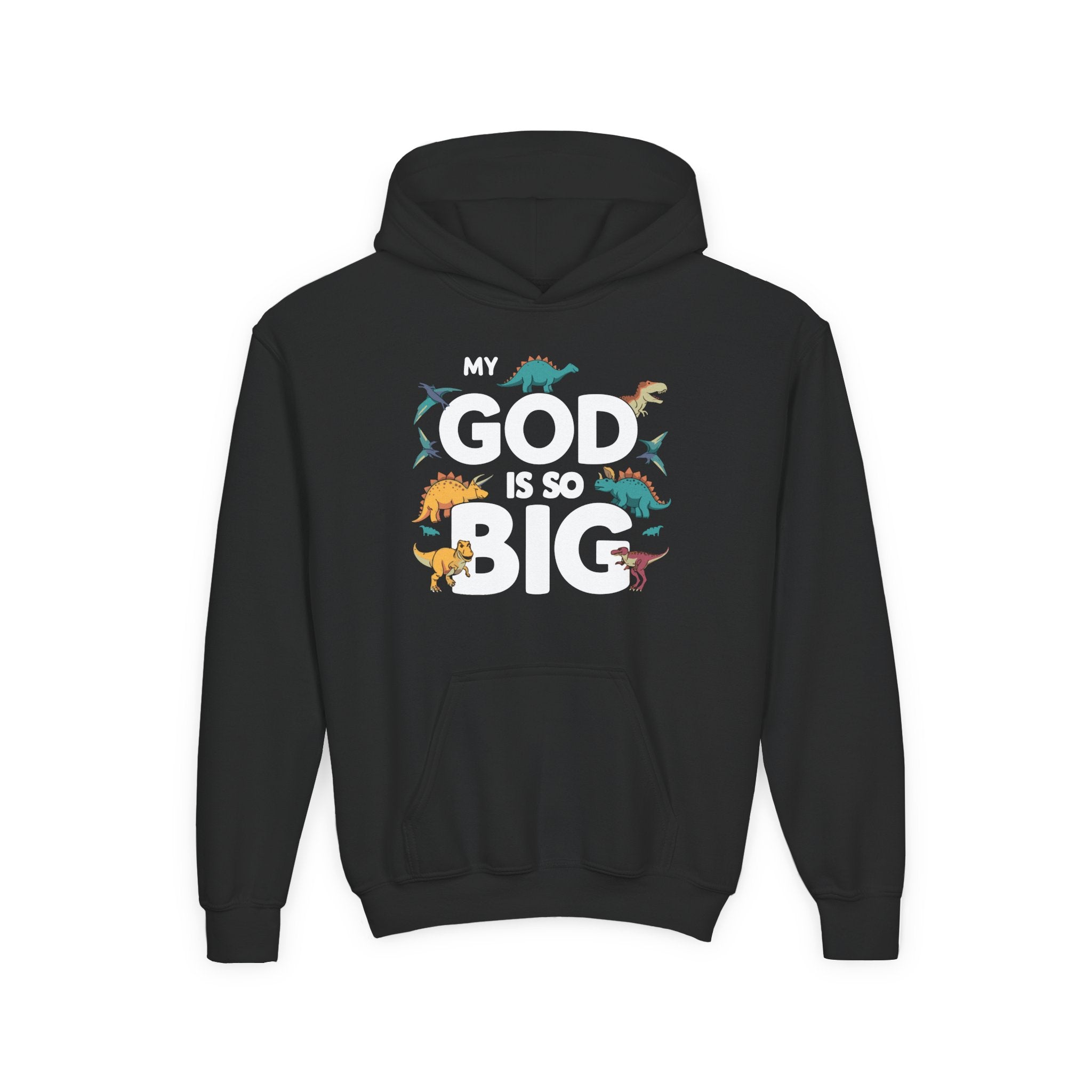 Faith Based Youth Hoodie - My God Is So Big | Kids clothes by atgodanddesigns