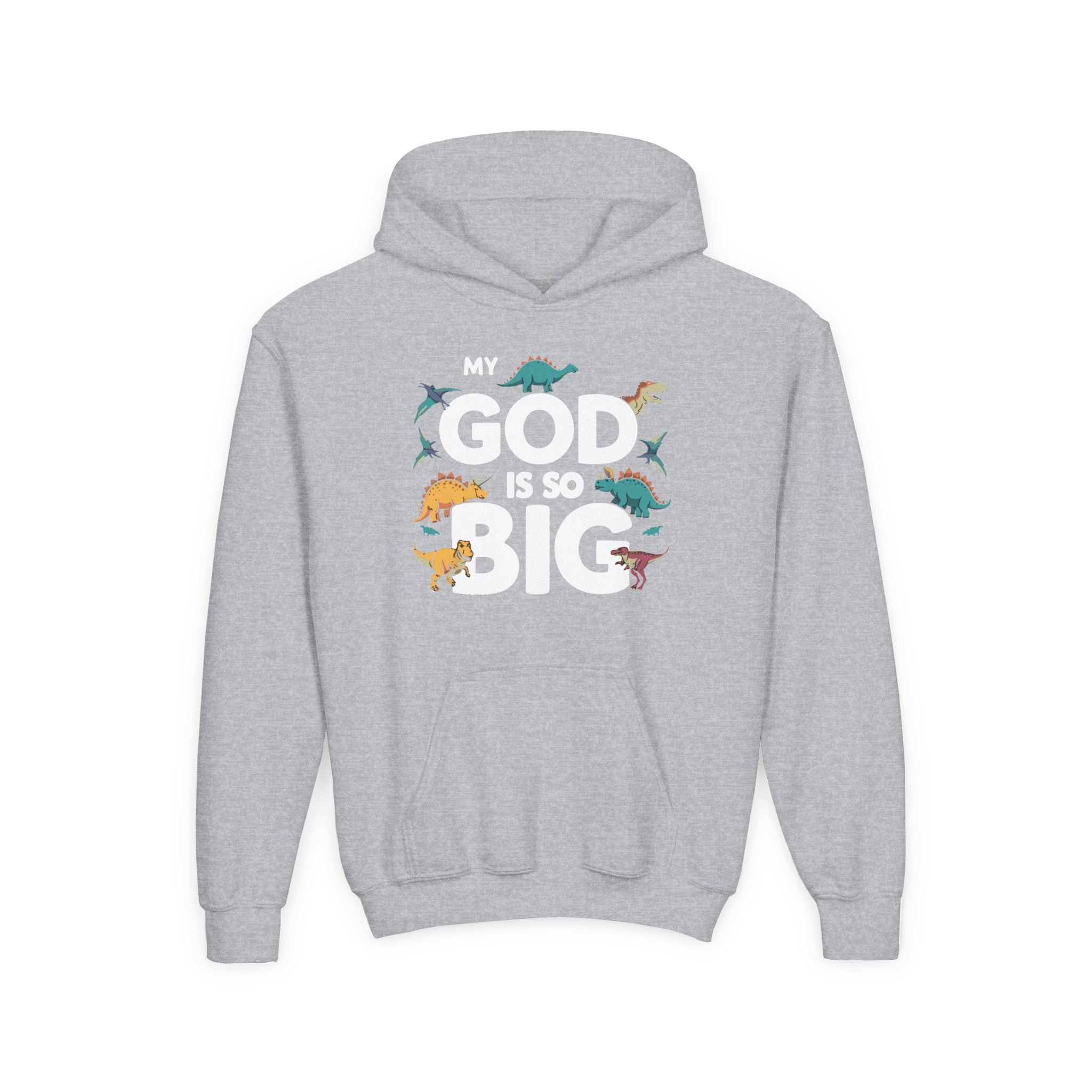 Faith Based Youth Hoodie - My God Is So Big | Kids clothes by atgodanddesigns