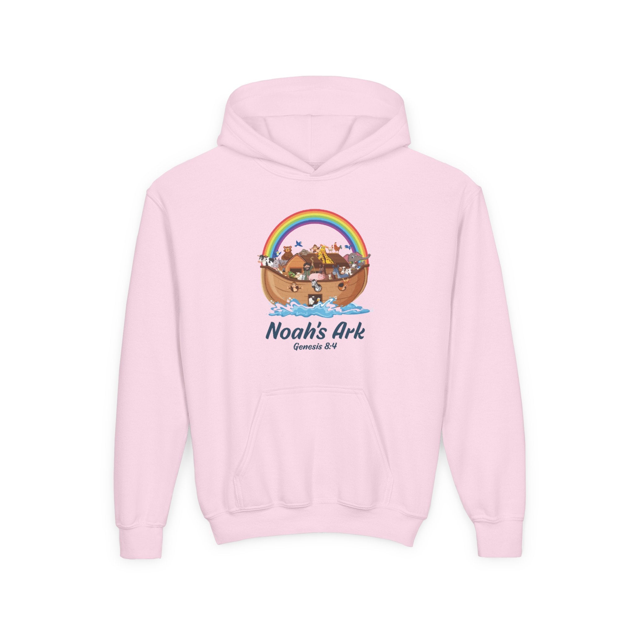 Faith Based Youth Hoodie - Noah's Arch | Kids clothes by atgodanddesigns