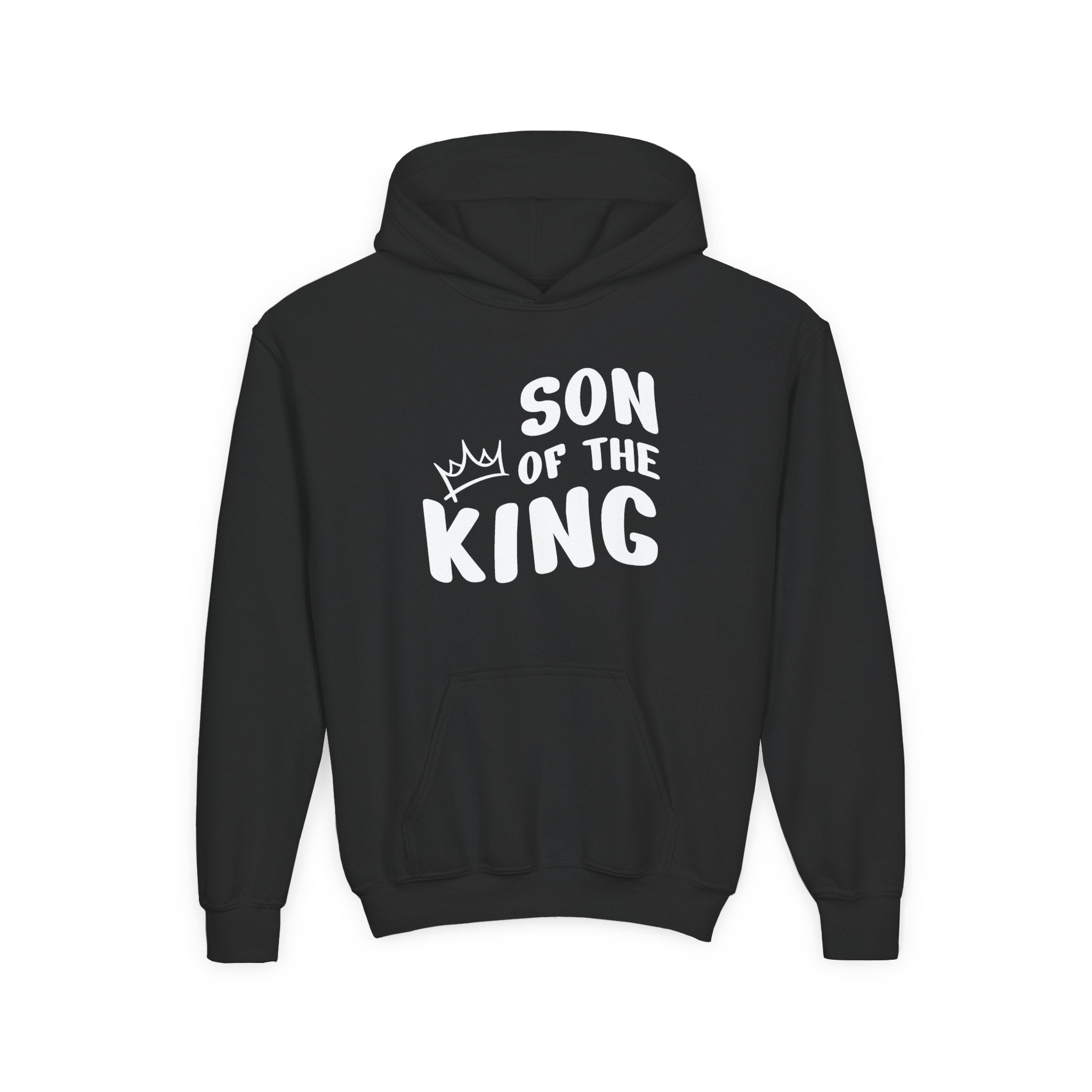 Faith Based Youth Hoodie - Son Of The King | Kids clothes by atgodanddesigns