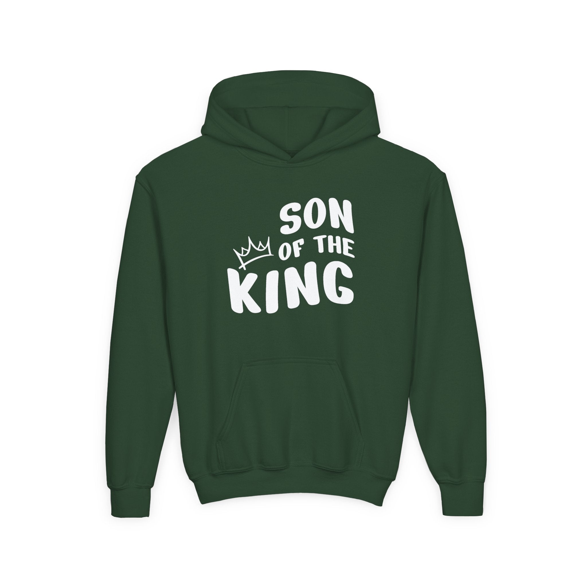 Faith Based Youth Hoodie - Son Of The King | Kids clothes by atgodanddesigns