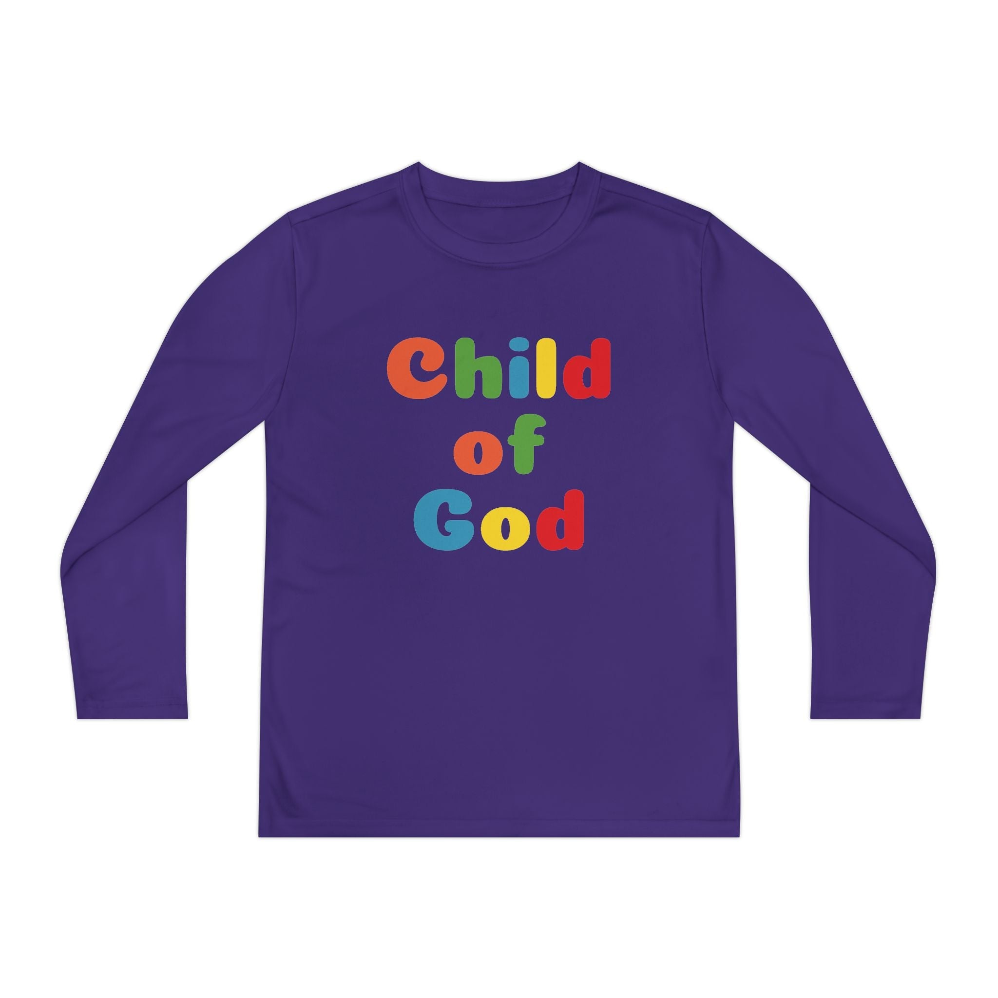 Faith Based Youth Long Sleeve T-Shirt - Child Of God | Kids clothes by atgodanddesigns