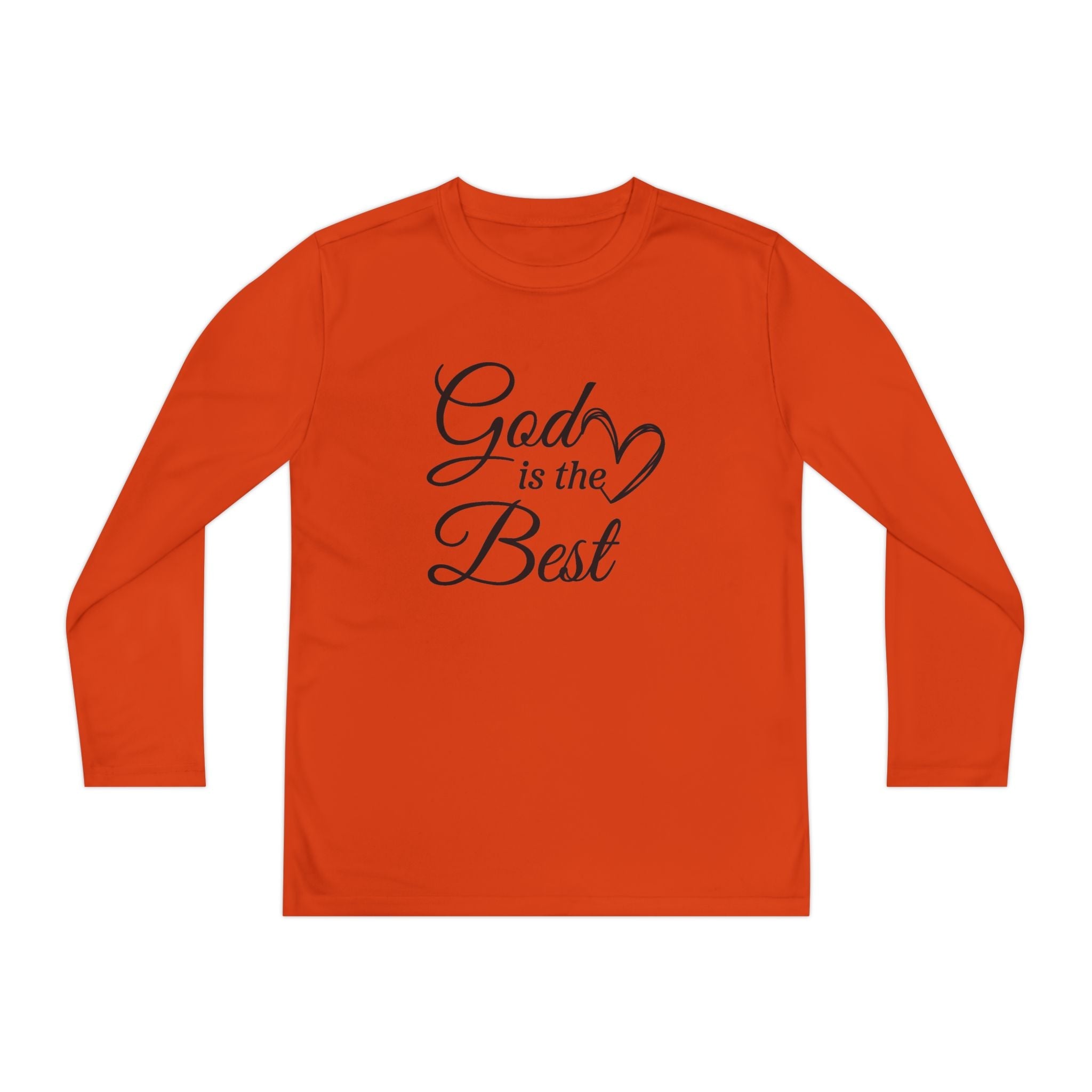 Faith Based Youth Long Sleeve T-Shirt - God Is The Best | Kids clothes by atgodanddesigns