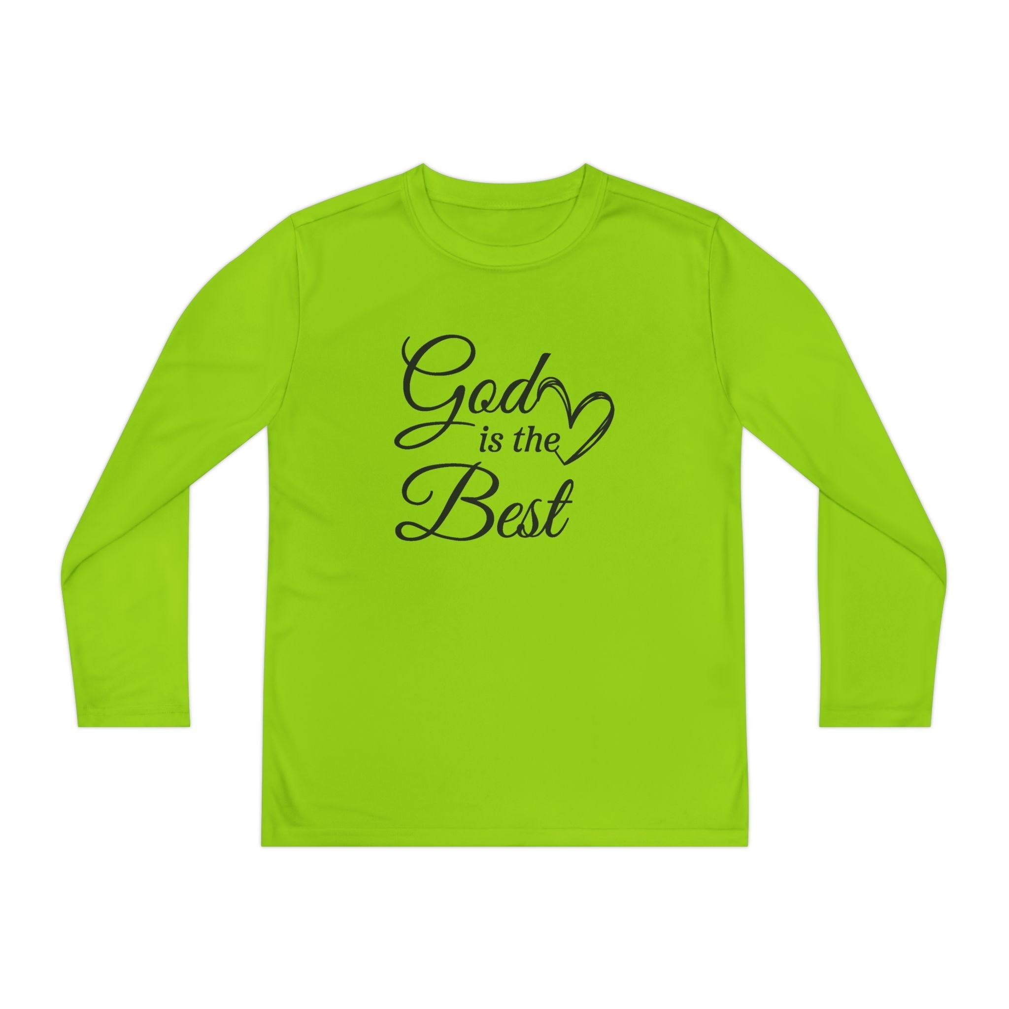 Faith Based Youth Long Sleeve T-Shirt - God Is The Best | Kids clothes by atgodanddesigns