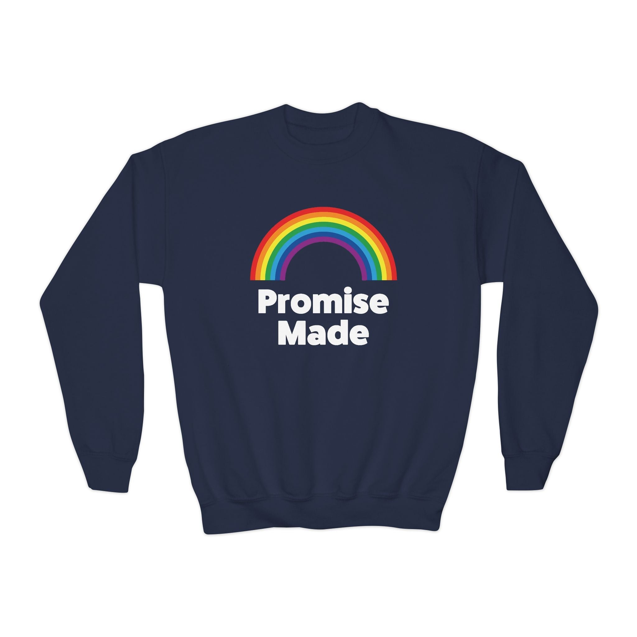 Faith Based Youth Sweatshirt - Promise Made | Kids clothes by atgodanddesigns