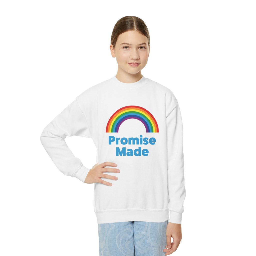 Faith Based Youth Sweatshirt - Promise Made | Kids clothes by atgodanddesigns