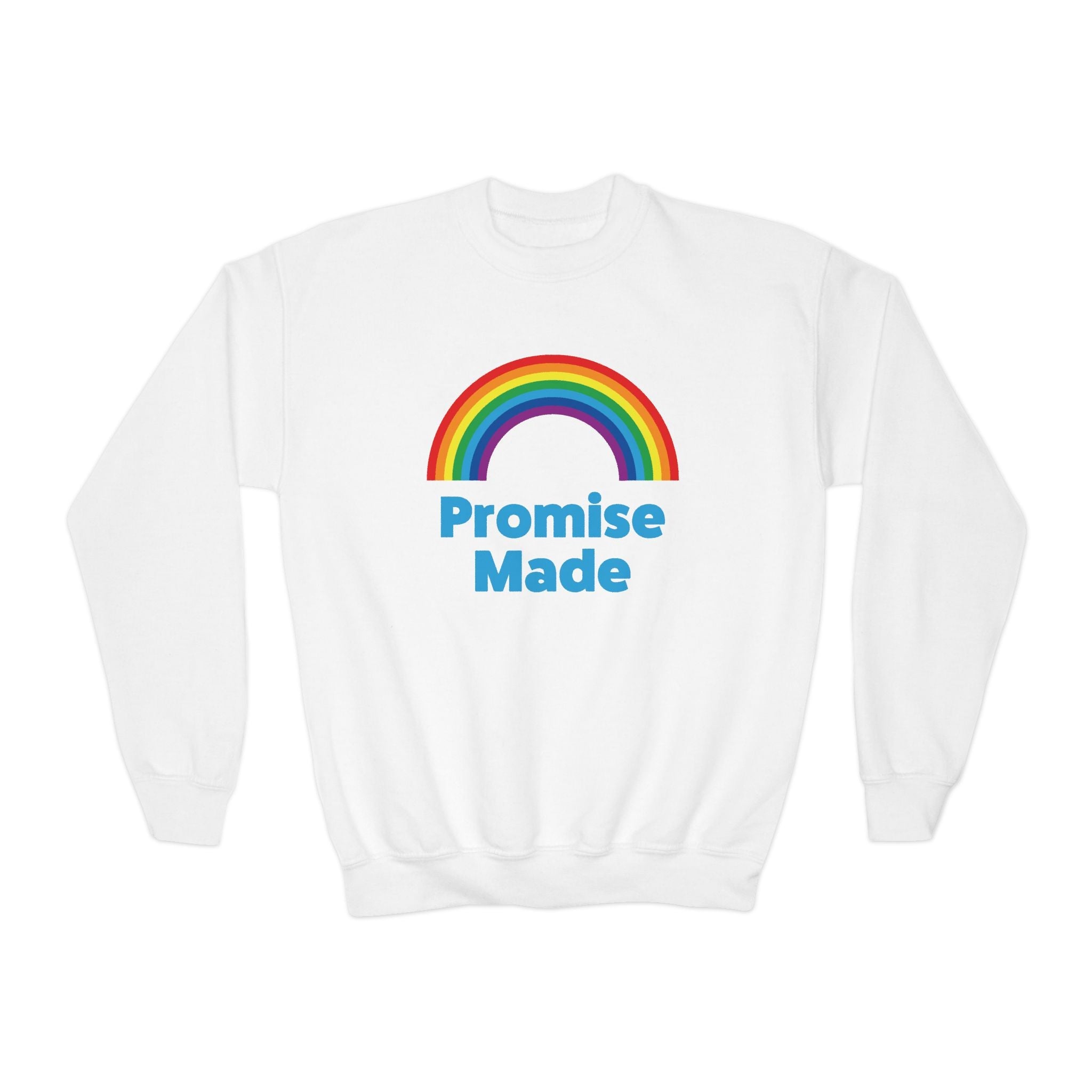 Faith Based Youth Sweatshirt - Promise Made | Kids clothes by atgodanddesigns