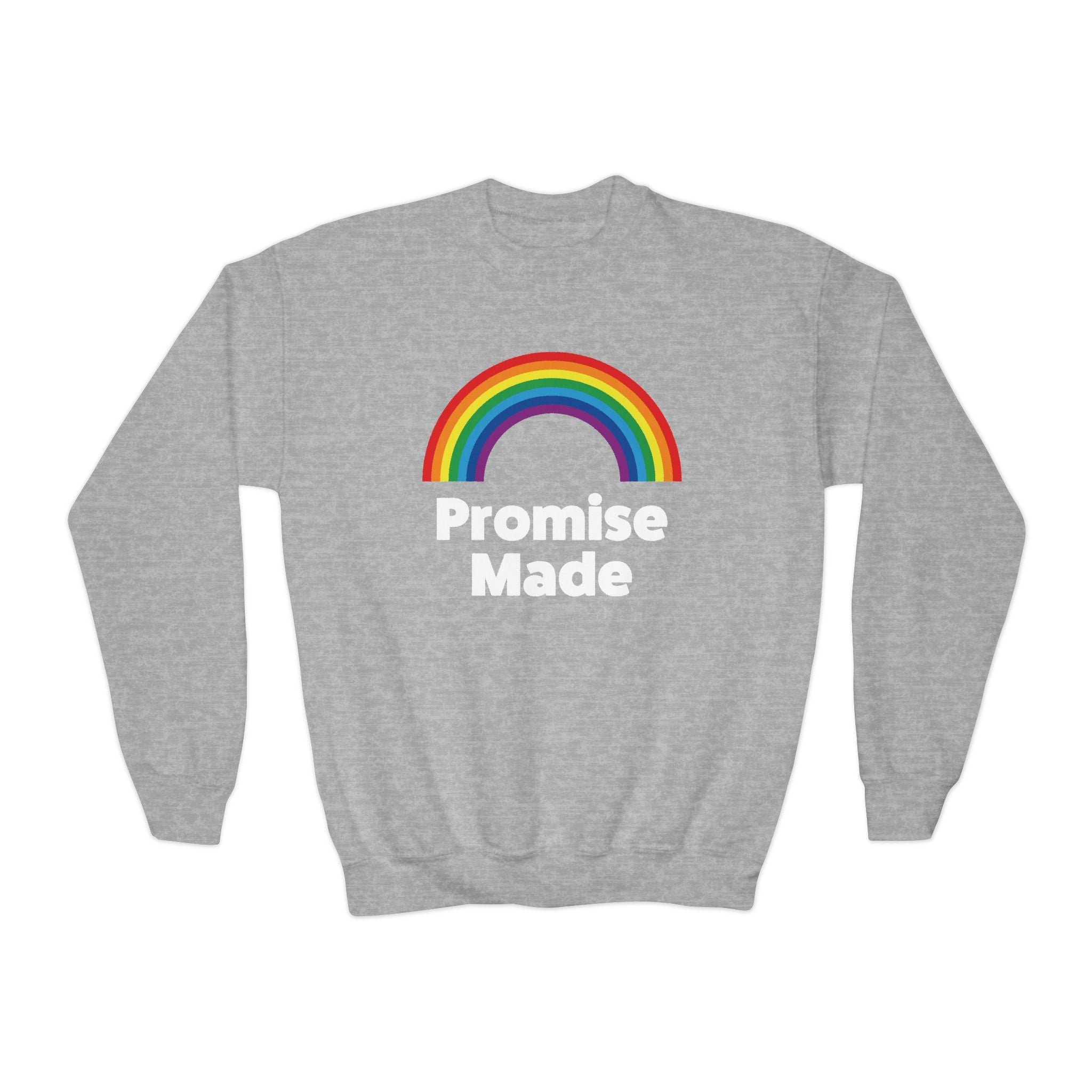 Faith Based Youth Sweatshirt - Promise Made | Kids clothes by atgodanddesigns