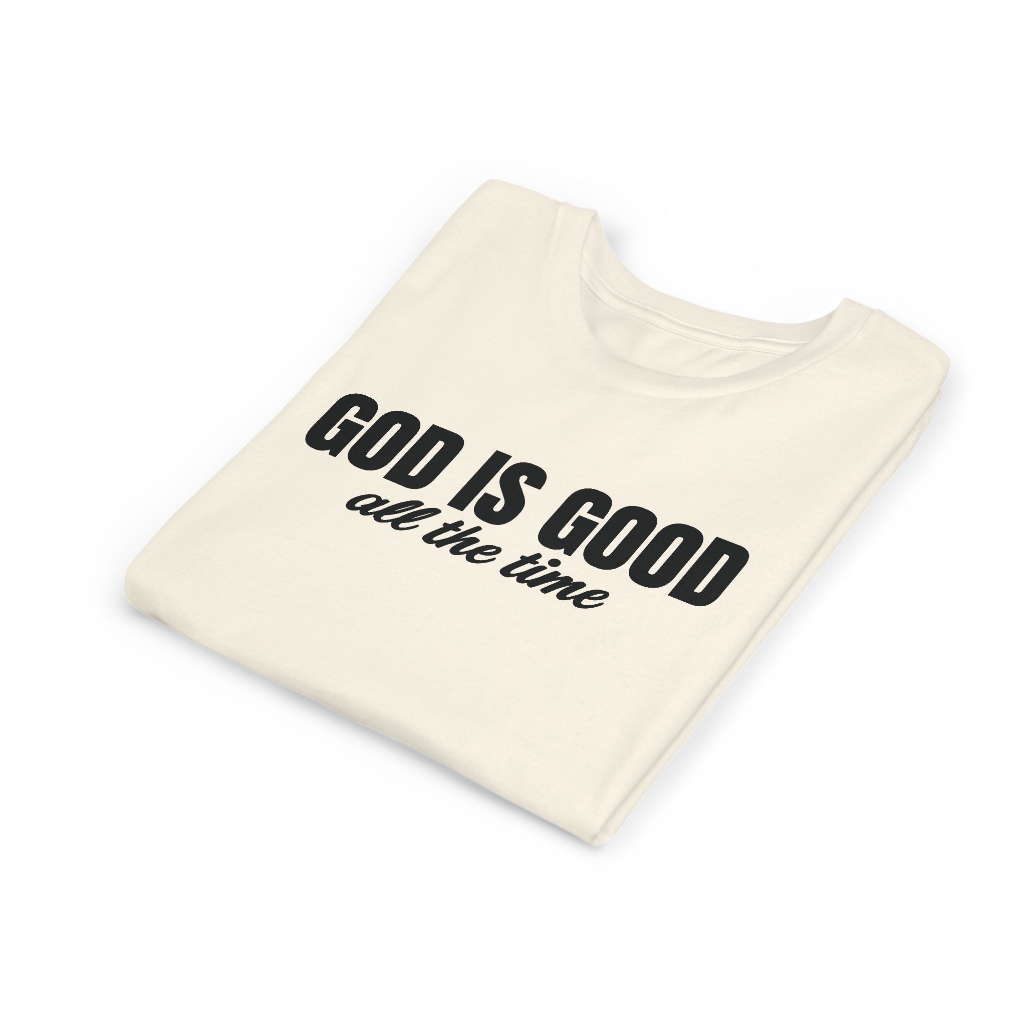 Faith Based Youth T-Shirt - God Is Good All The Time | Kids clothes by atgodanddesigns