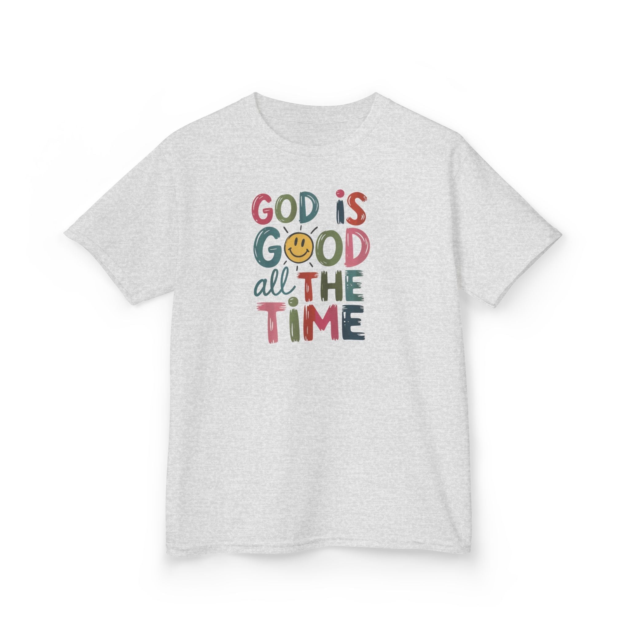 Faith Based Youth T-Shirt - God Is Good All The Time | Kids clothes by atgodanddesigns