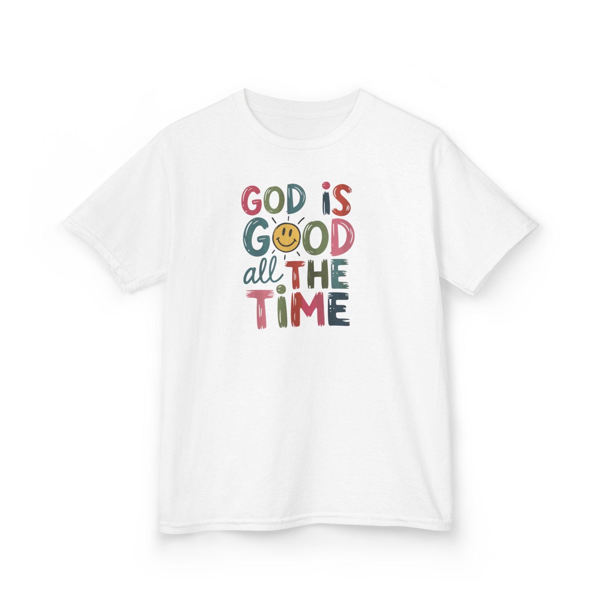 Faith Based Youth T-Shirt - God Is Good All The Time | Kids clothes by atgodanddesigns