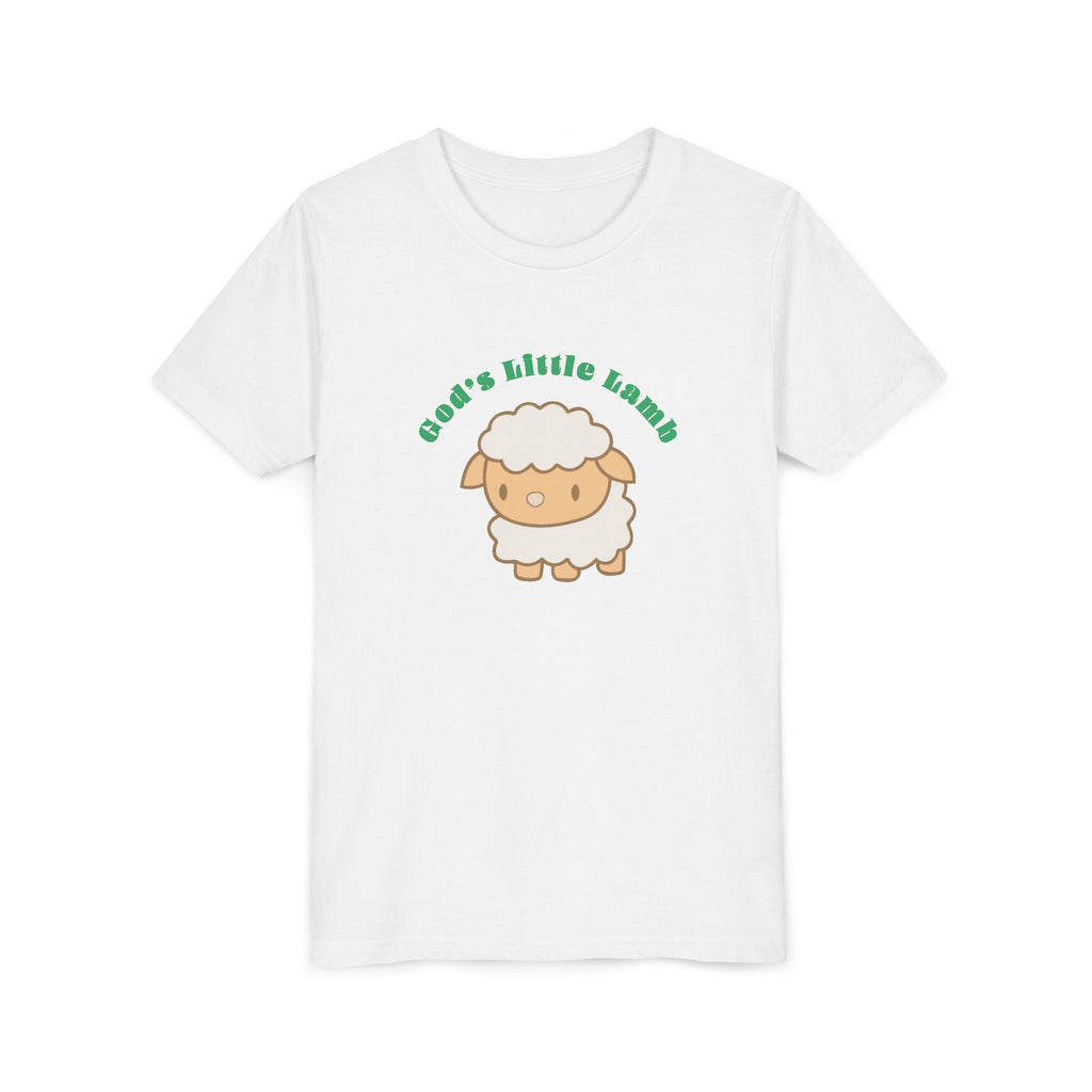 Faith Based Youth T-Shirt - God's Little Lamb Youth Tee | Kids clothes by atgodanddesigns