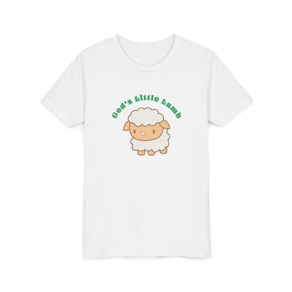 Faith Based Youth T-Shirt - God's Little Lamb Youth Tee | Kids clothes by atgodanddesigns