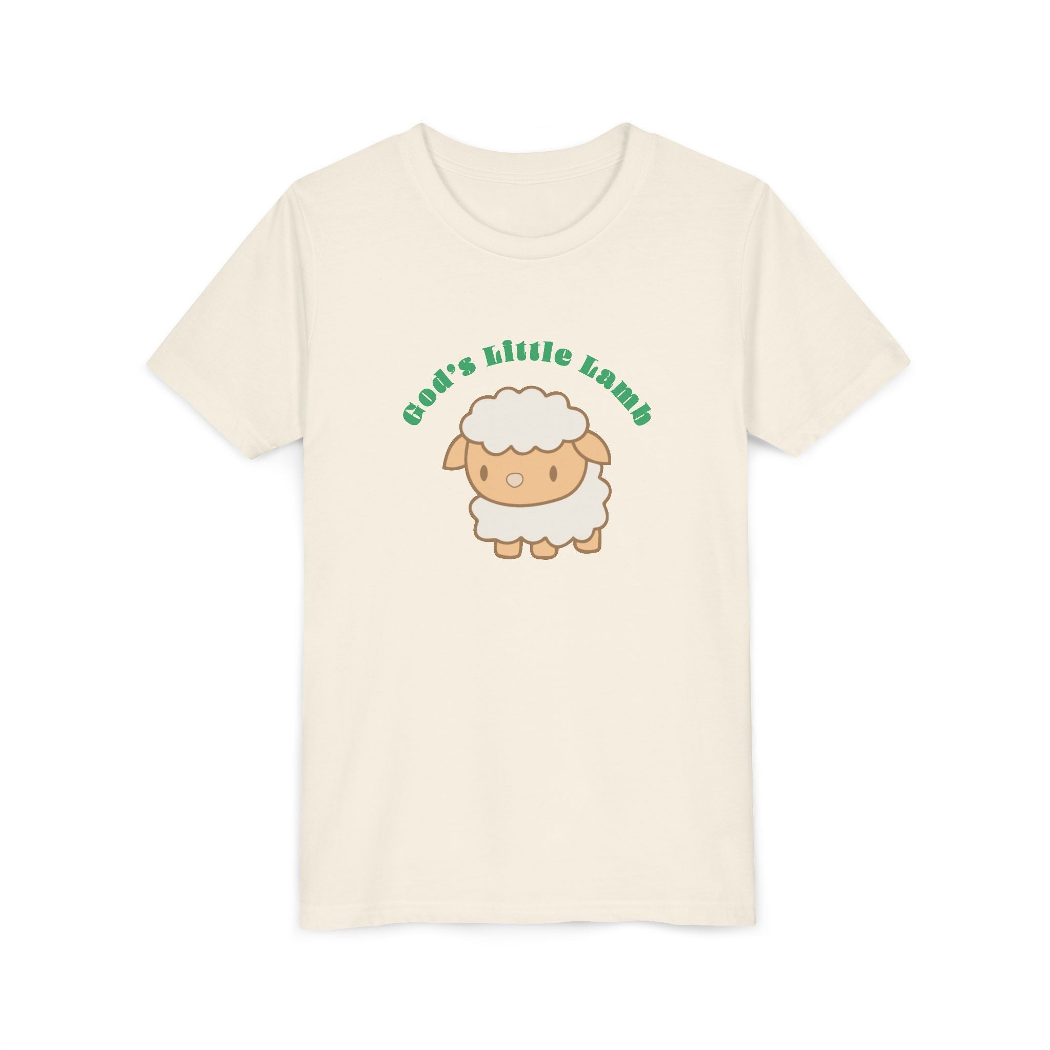 Faith Based Youth T-Shirt - God's Little Lamb Youth Tee | Kids clothes by atgodanddesigns