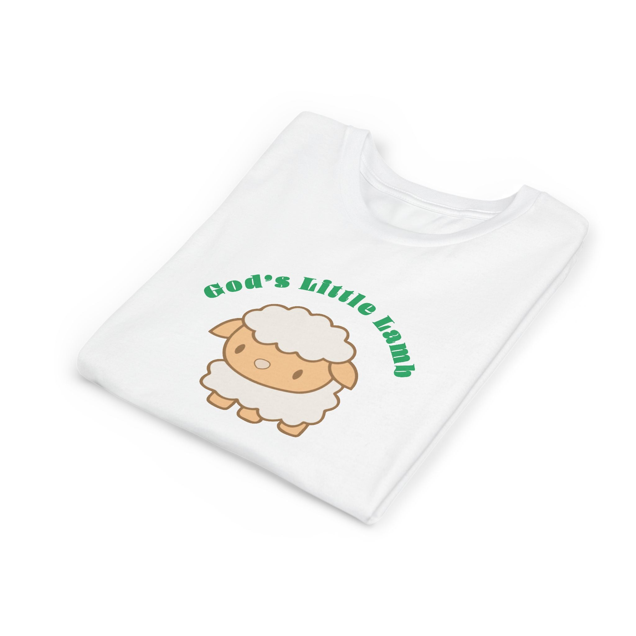 Faith Based Youth T-Shirt - God's Little Lamb Youth Tee | Kids clothes by atgodanddesigns