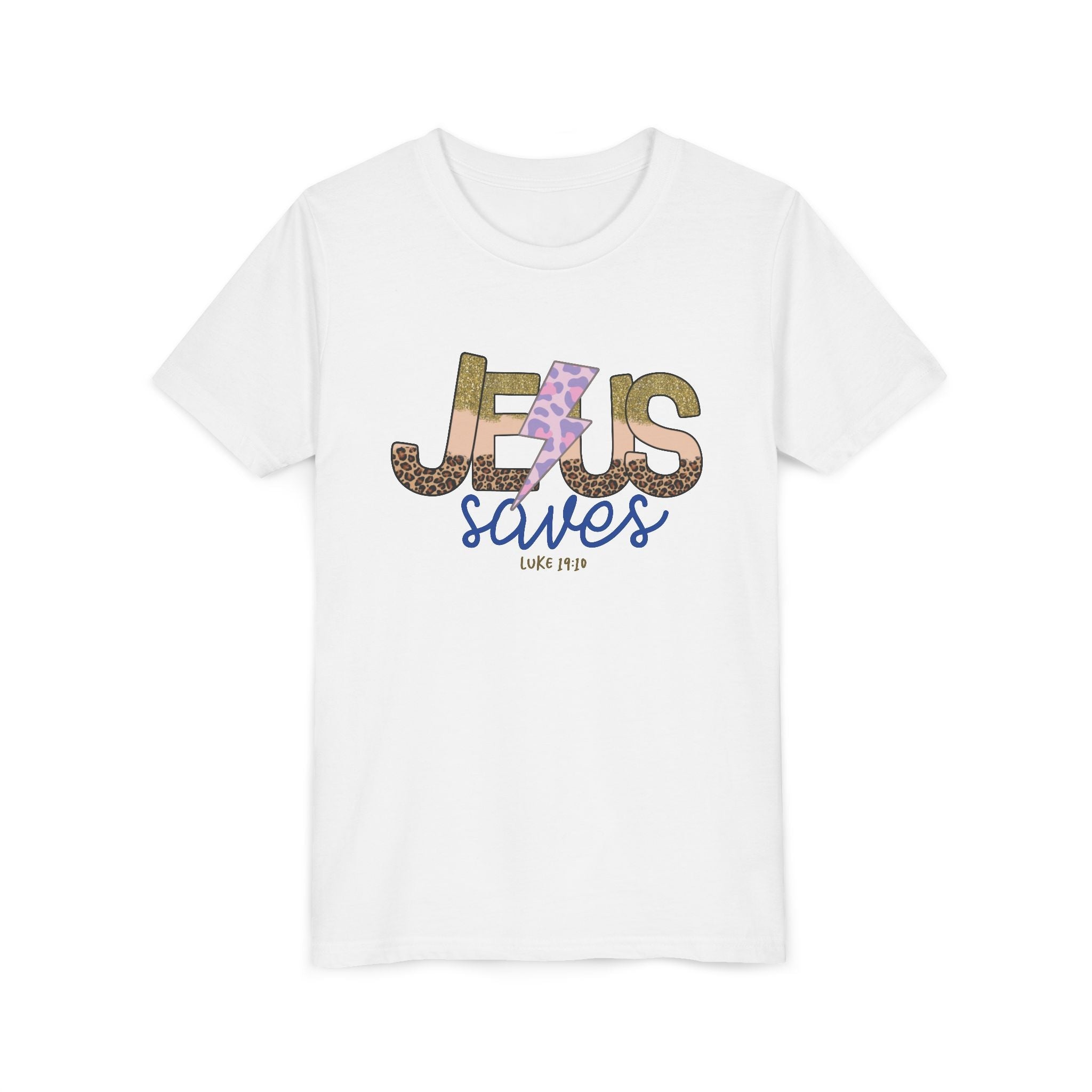 Faith Based Youth T-Shirt - Jesus Saves | Kids clothes by atgodanddesigns