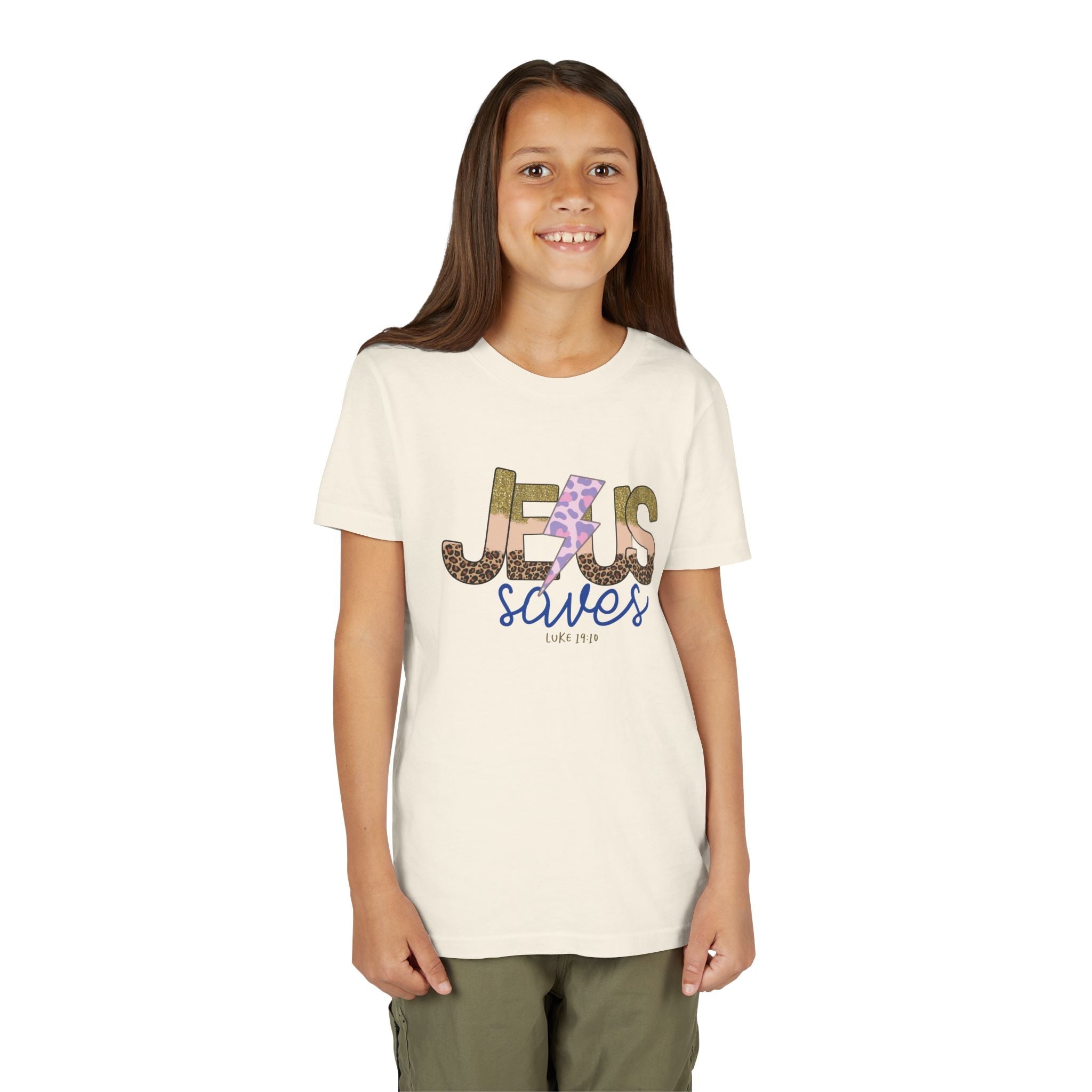 Faith Based Youth T-Shirt - Jesus Saves | Kids clothes by atgodanddesigns