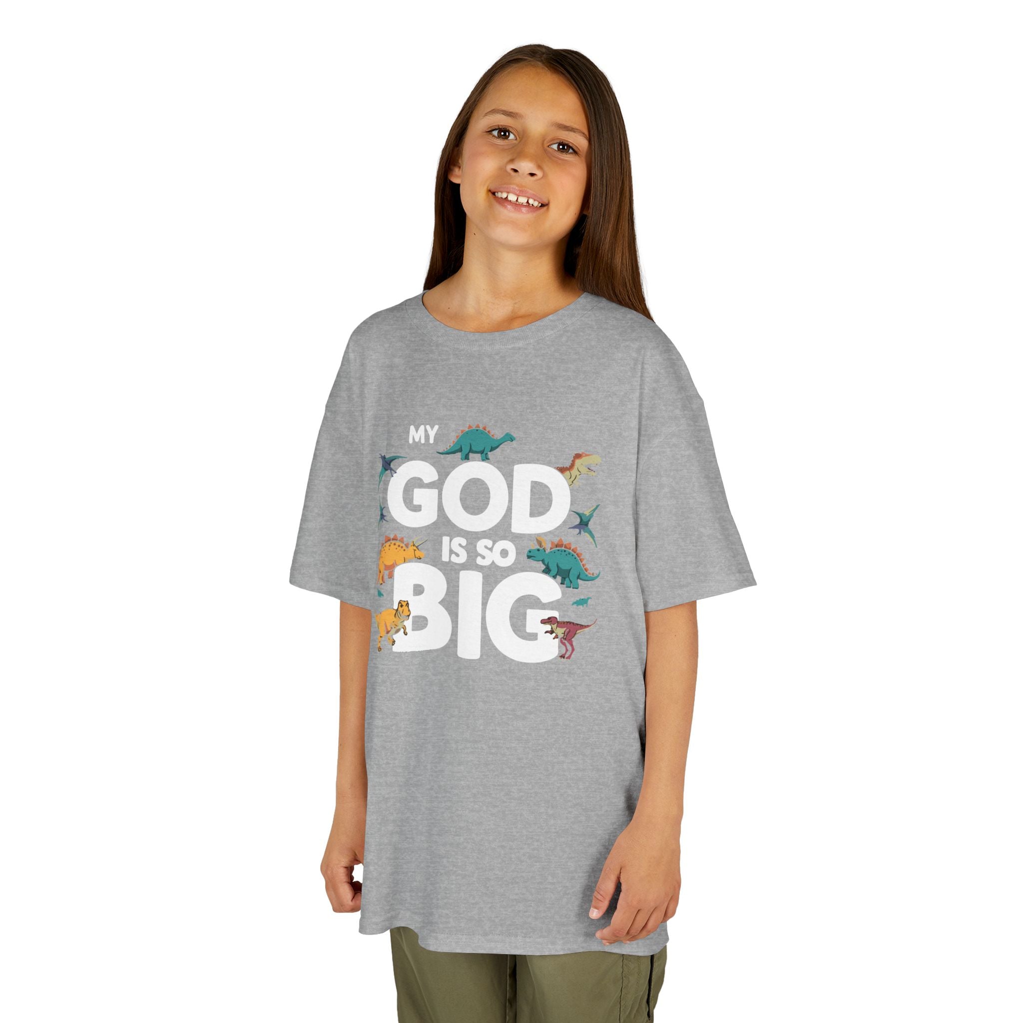 Faith Based Youth T-Shirt - My God Is So Big | Kids clothes by atgodanddesigns
