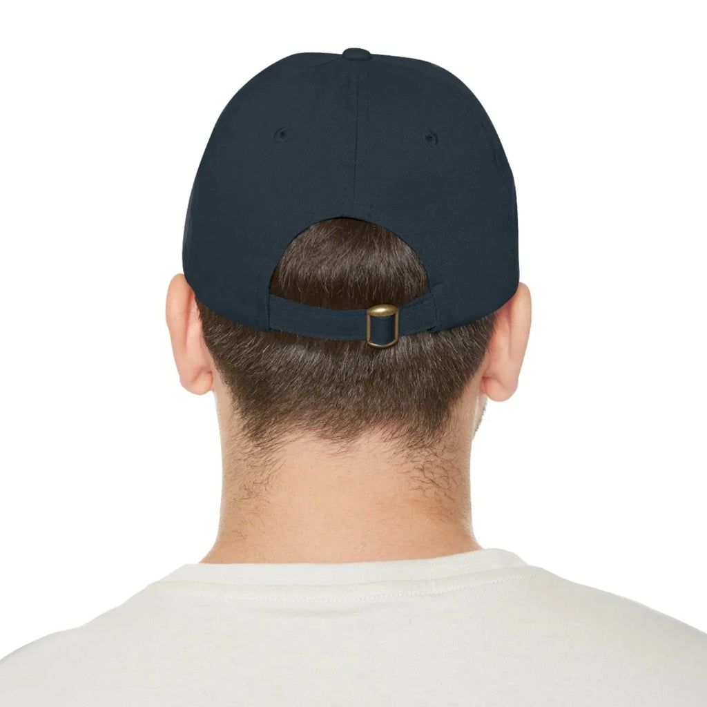 Faith Inspired Dad Hat With Leather Patch - Fishers of Men | Hats by atgodanddesigns