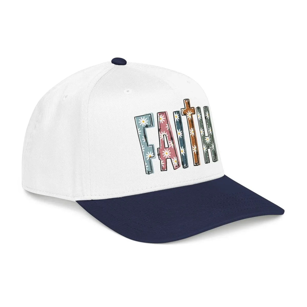 Faith Inspired Mid Profile Baseball Cap - FAITH | Hats by atgodanddesigns