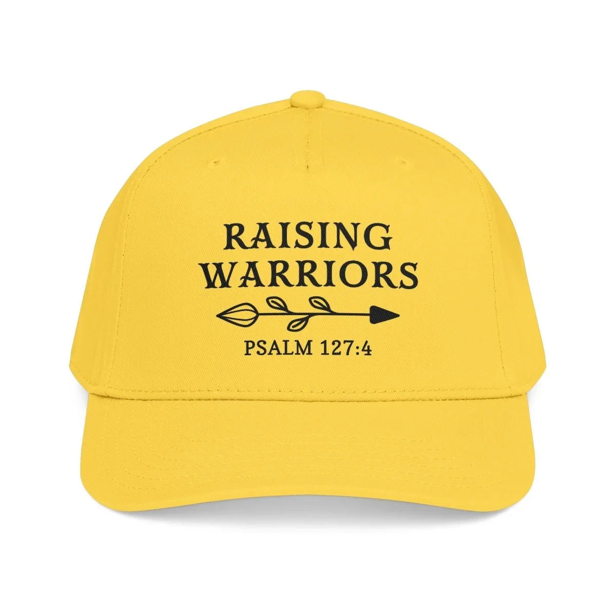 Faith Inspired Mid Profile Baseball Cap –Raising Warriors | Hats by atgodanddesigns