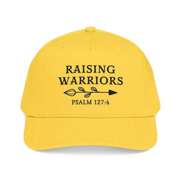 Faith Inspired Mid Profile Baseball Cap –Raising Warriors | Hats by atgodanddesigns